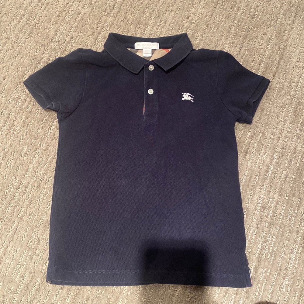 Burberry Navy Polo